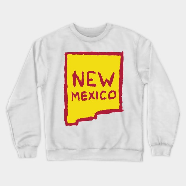 New Mexico Crewneck Sweatshirt by Very Simple Graph